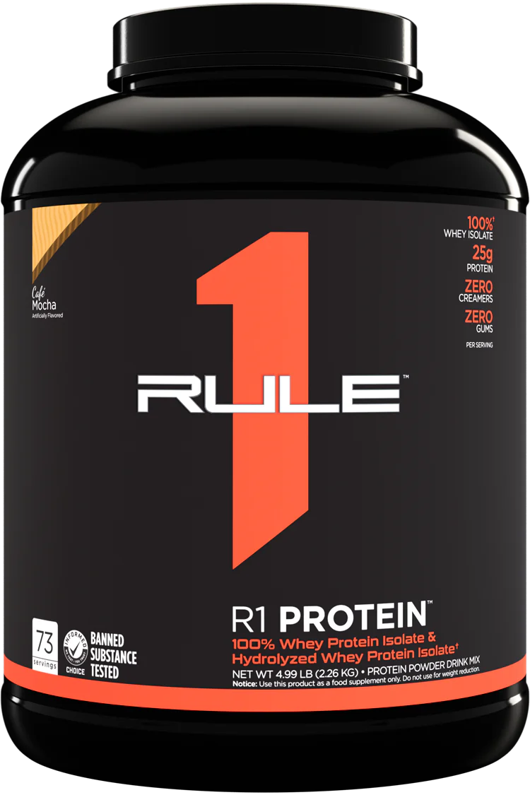 Rule1 Proteins - R1 Protein WPI - Supplements - 5lb - Cave Sports Nutrition