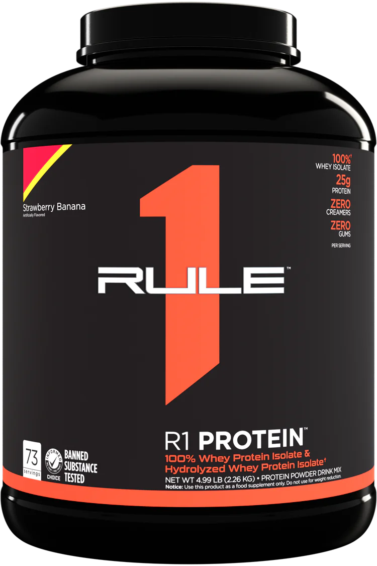 Rule1 Proteins - R1 Protein WPI - Supplements - 5lb - Cave Sports Nutrition