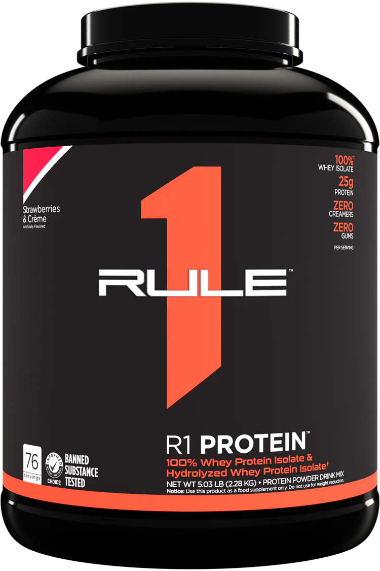 Rule1 Proteins - R1 Protein WPI - Supplements - 5lb - Cave Sports Nutrition