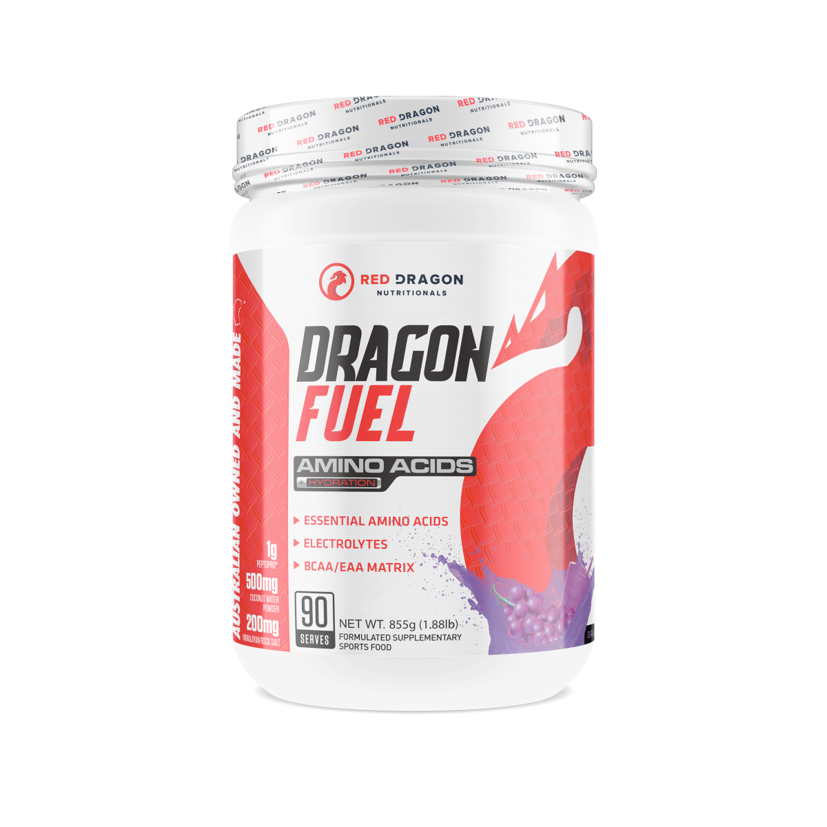 Red Dragon Nutritionals - Dragon Fuel - Supplements - 90 Serves - Cave Sports Nutrition