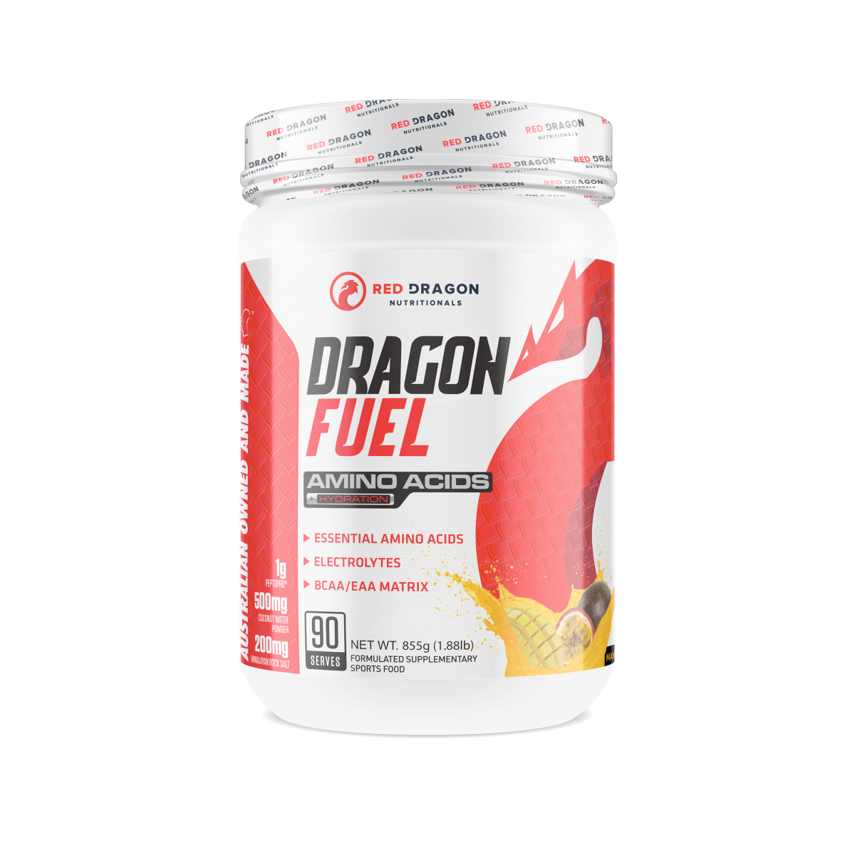 Red Dragon Nutritionals - Dragon Fuel - Supplements - 90 Serves - Cave Sports Nutrition