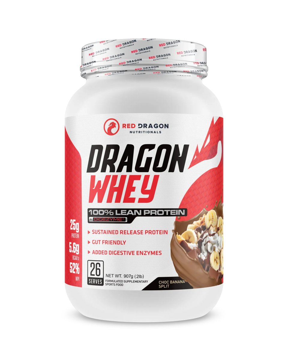 Red Dragon Nutritionals - Dragon Whey - Supplements - 26 Serves - Cave Sports Nutrition