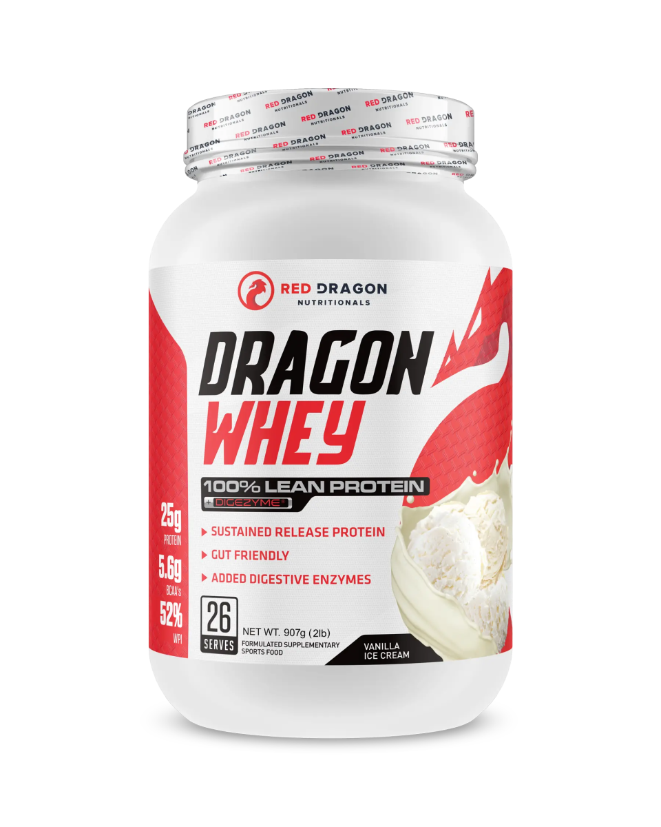 Red Dragon Nutritionals - Dragon Whey - Supplements - 26 Serves - Cave Sports Nutrition