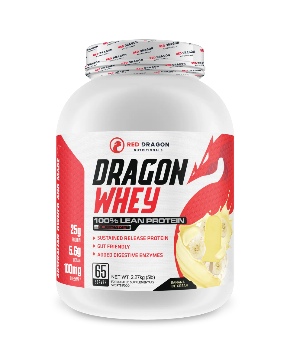 Red Dragon Nutritionals - Dragon Whey - Supplements - 65 Serves - Cave Sports Nutrition
