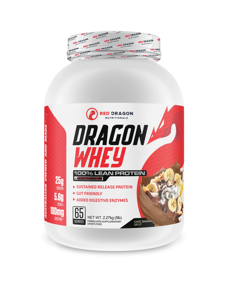 Red Dragon Nutritionals - Dragon Whey - Supplements - 65 Serves - Cave Sports Nutrition
