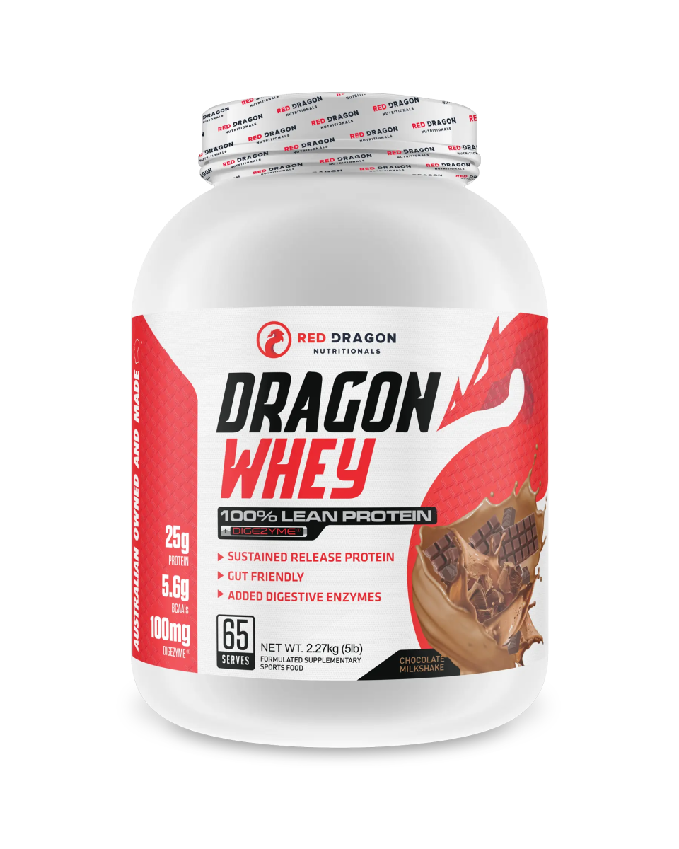 Red Dragon Nutritionals - Dragon Whey - Supplements - 65 Serves - Cave Sports Nutrition