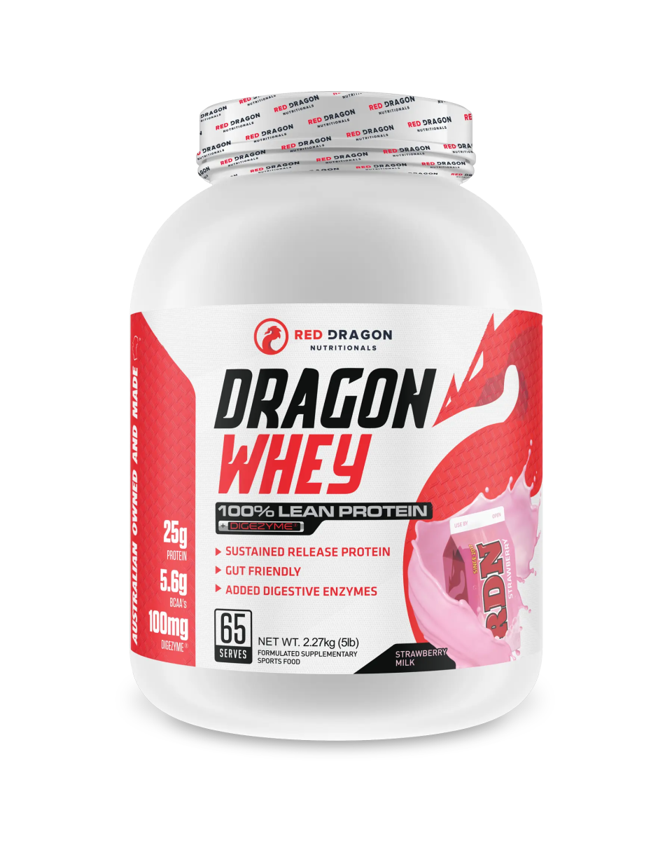 Red Dragon Nutritionals - Dragon Whey - Supplements - 65 Serves - Cave Sports Nutrition