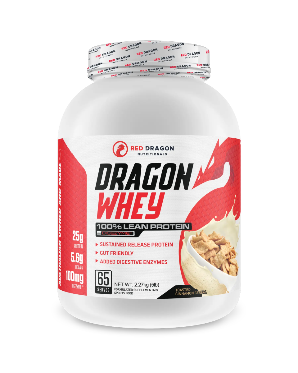 Red Dragon Nutritionals - Dragon Whey - Supplements - 65 Serves - Cave Sports Nutrition