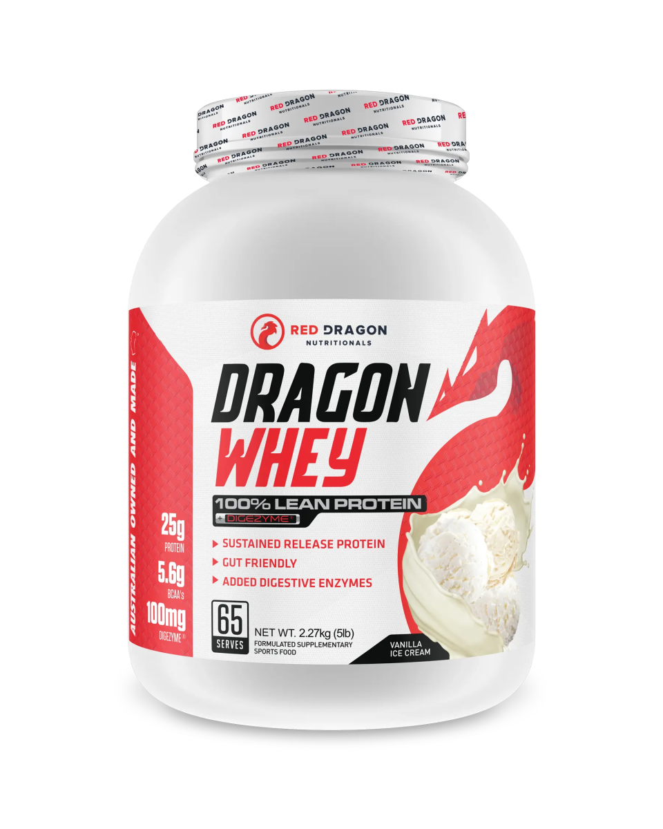 Red Dragon Nutritionals - Dragon Whey - Supplements - 65 Serves - Cave Sports Nutrition