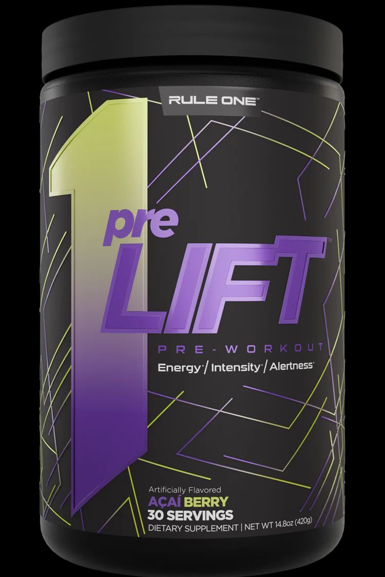 Rule1 Proteins - R1 Pre Lift - Supplements - 30 Serves - Cave Sports Nutrition