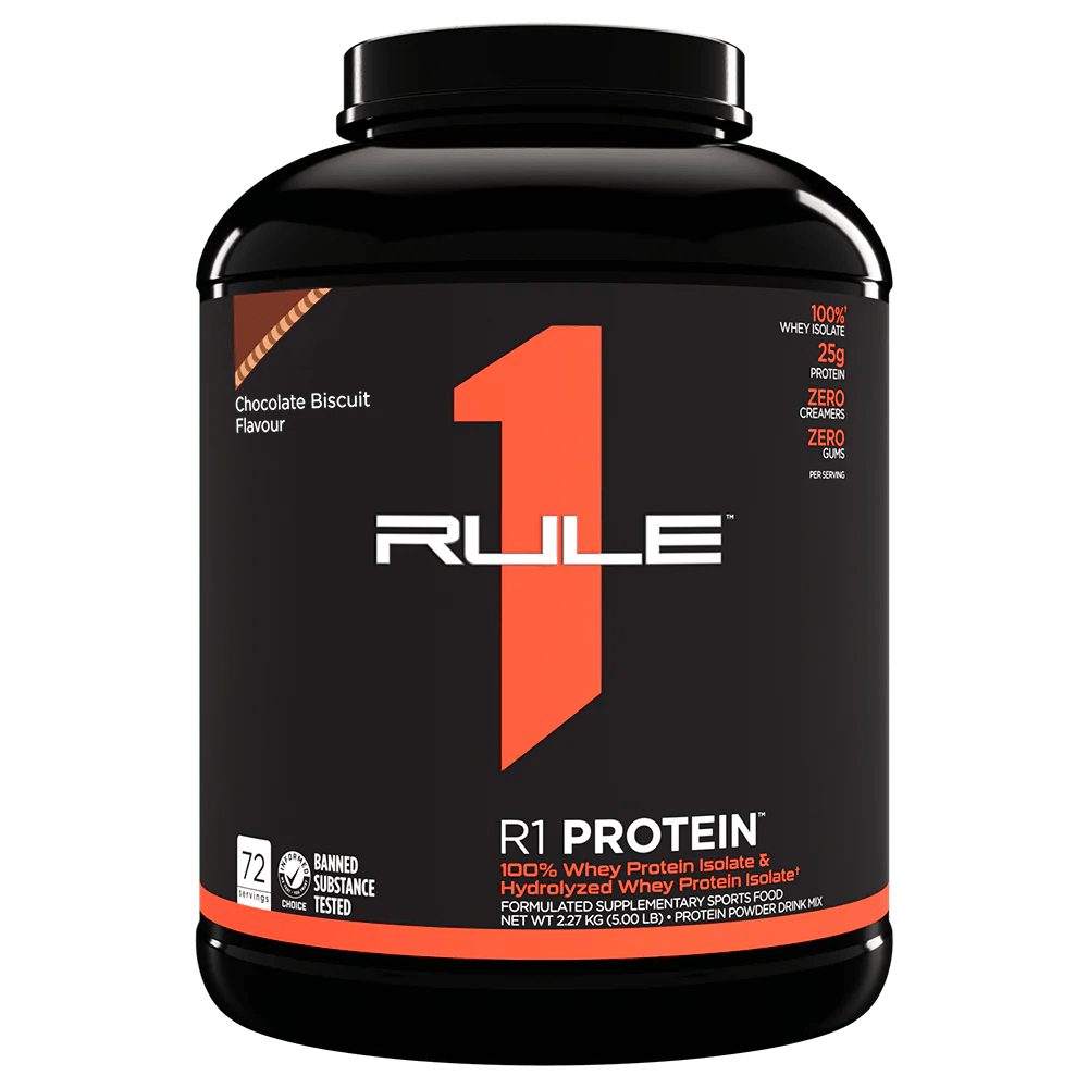 Rule1 Proteins - R1 Protein WPI - Supplements - 5lb - Cave Sports Nutrition