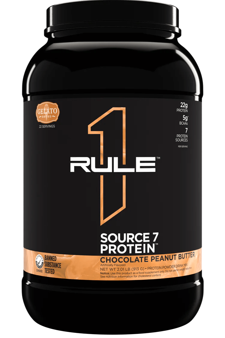 Rule1 Proteins - Source 7 Protein - Supplements - 2lbs - Cave Sports Nutrition