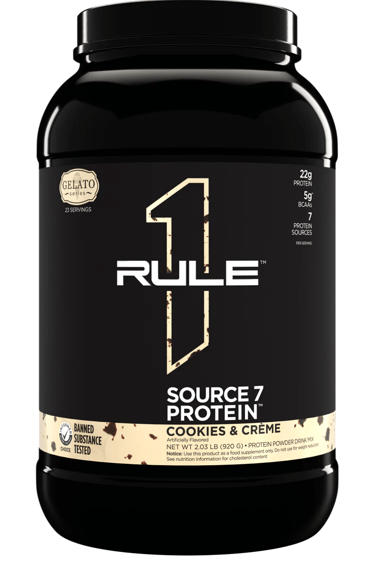 Rule1 Proteins - Source 7 Protein - Supplements - 2lbs - Cave Sports Nutrition