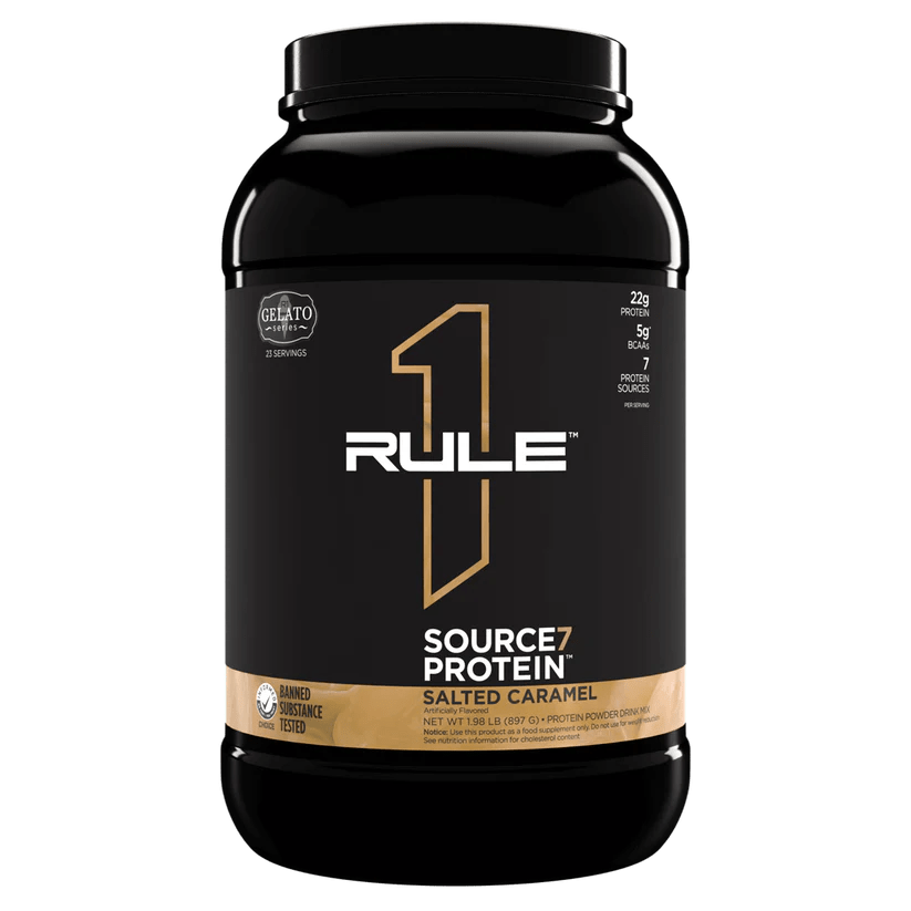 Rule1 Proteins - Source 7 Protein - Supplements - 2lbs - Cave Sports Nutrition