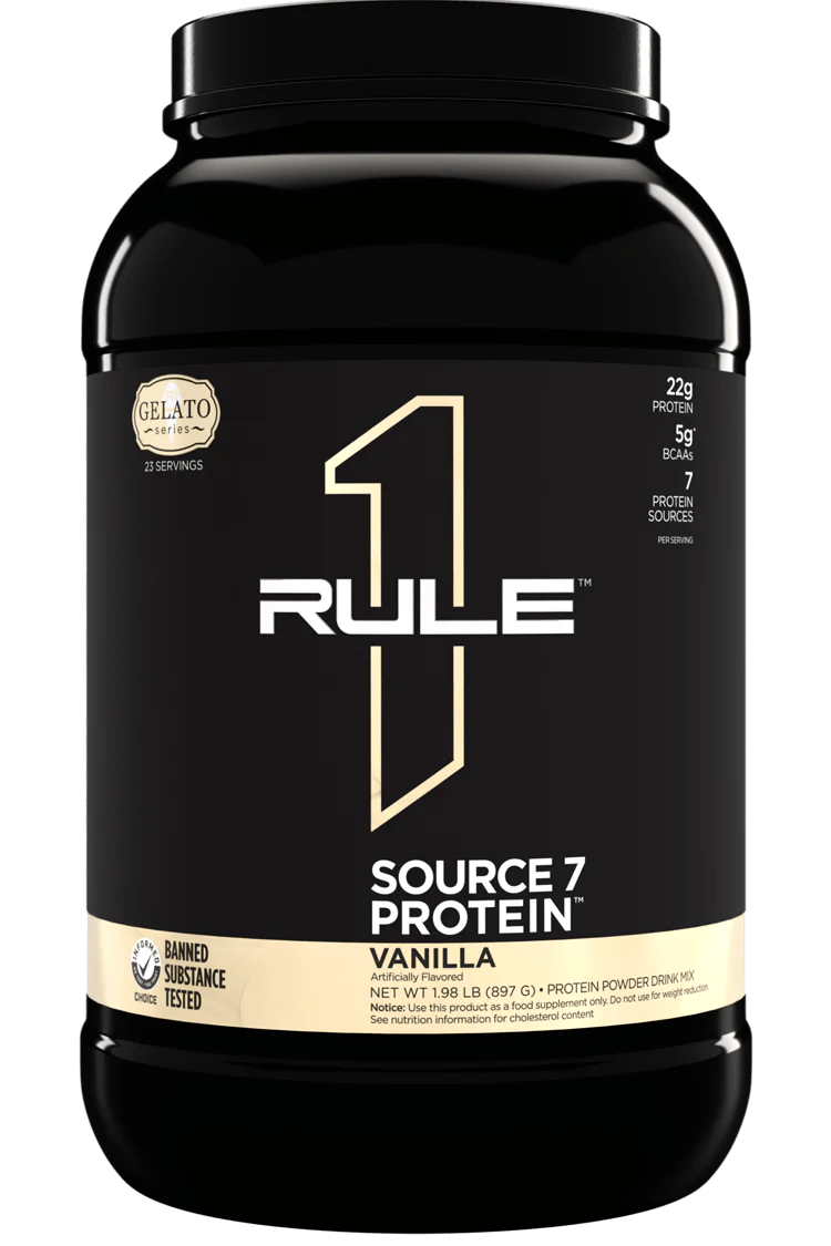 Rule1 Proteins - Source 7 Protein - Supplements - 2lbs - Cave Sports Nutrition