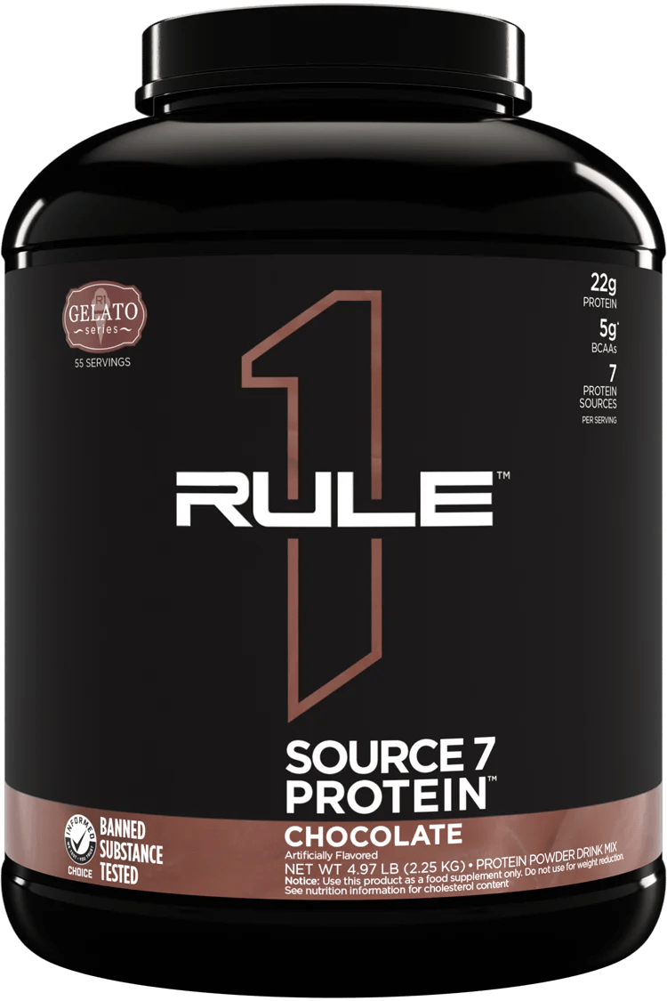 Rule1 Proteins - Source 7 Protein - Supplements - 5lbs - Cave Sports Nutrition