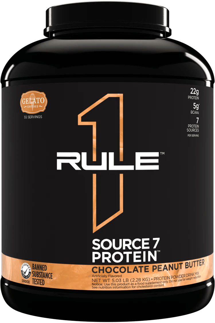 Rule1 Proteins - Source 7 Protein - Supplements - 5lbs - Cave Sports Nutrition