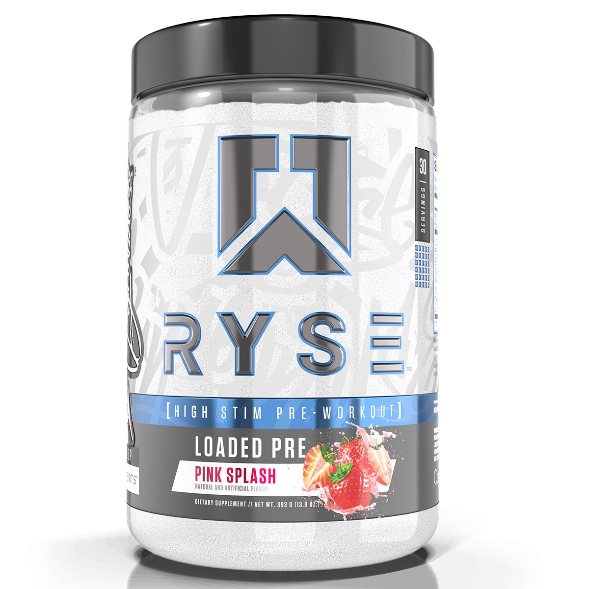 Ryse - Loaded Pre - Workout - Supplements - 30 Serves - Cave Sports Nutrition