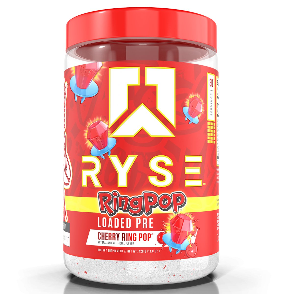 Ryse - Loaded Pre - Workout - Supplements - 30 Serves - Cave Sports Nutrition