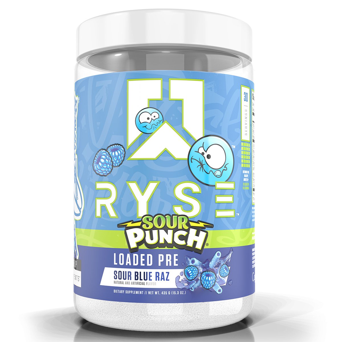Ryse - Loaded Pre - Workout - Supplements - 30 Serves - Cave Sports Nutrition