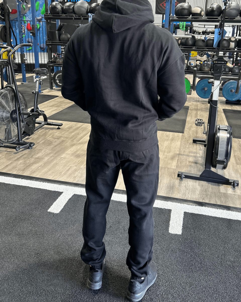 Trackies - Cave Merch - Merchandise - Black - Cave Sports Nutrition