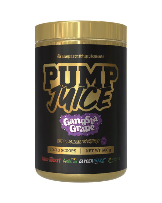 Transparent Supplements - Pump Juice - Supplements - 20/40 Serves - Cave Sports Nutrition