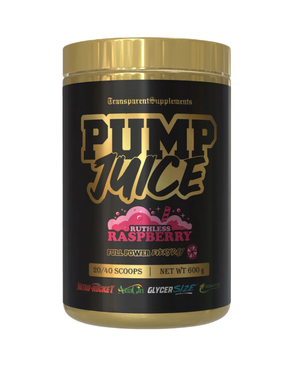 Transparent Supplements - Pump Juice - Supplements - 20/40 Serves - Cave Sports Nutrition