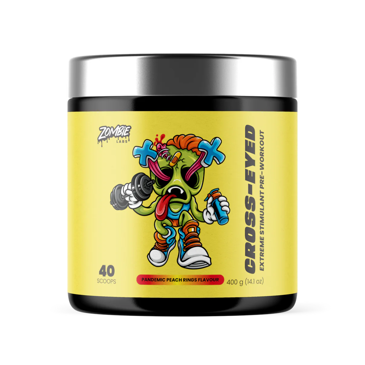 Zombie Labs - Cross - Eyed - Supplements - 40 Serves - Cave Sports Nutrition