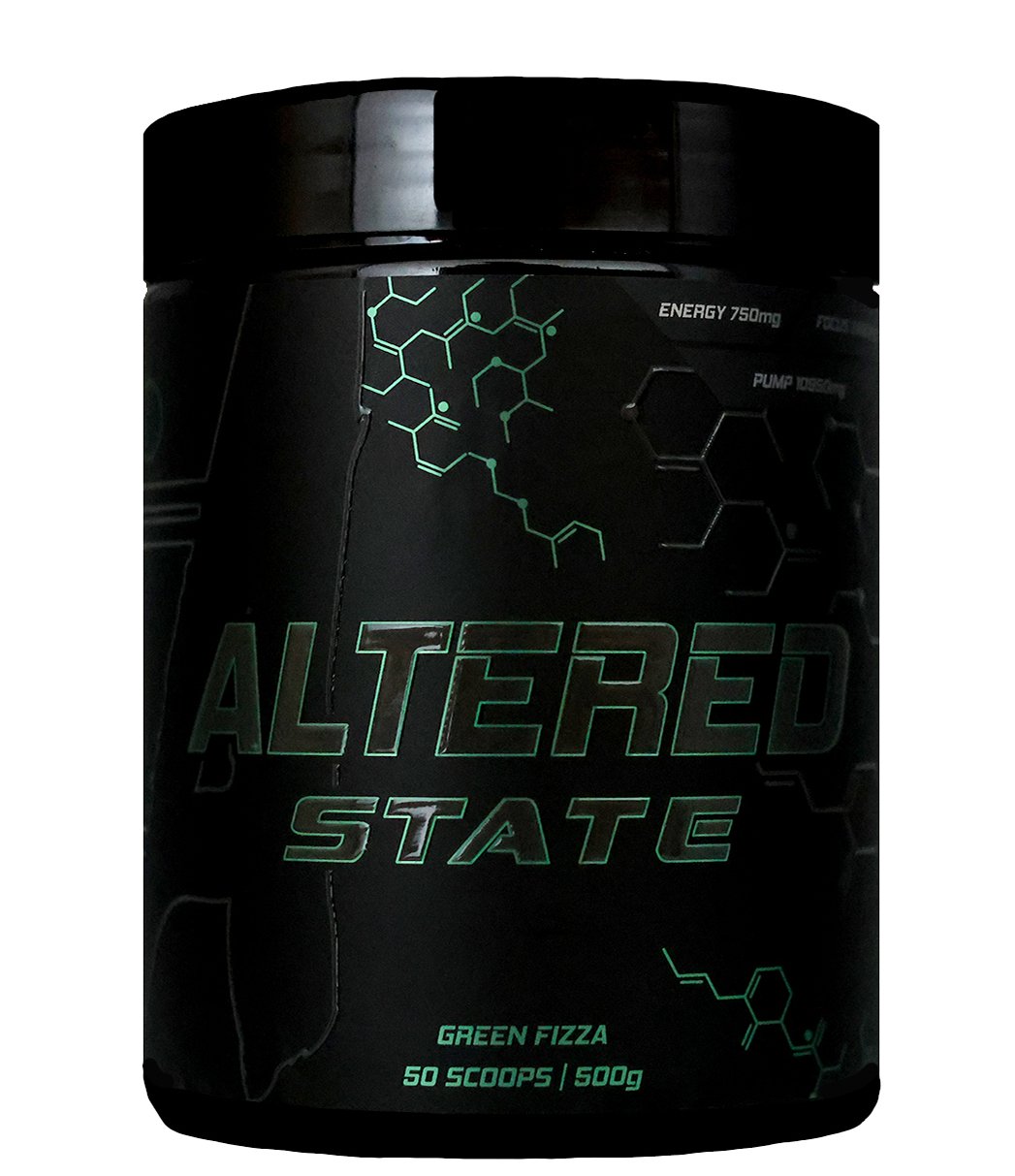 Altered Nutrition - Altered State Pre - Workout - Supplements - 50 Serves - Cave Sports Nutrition