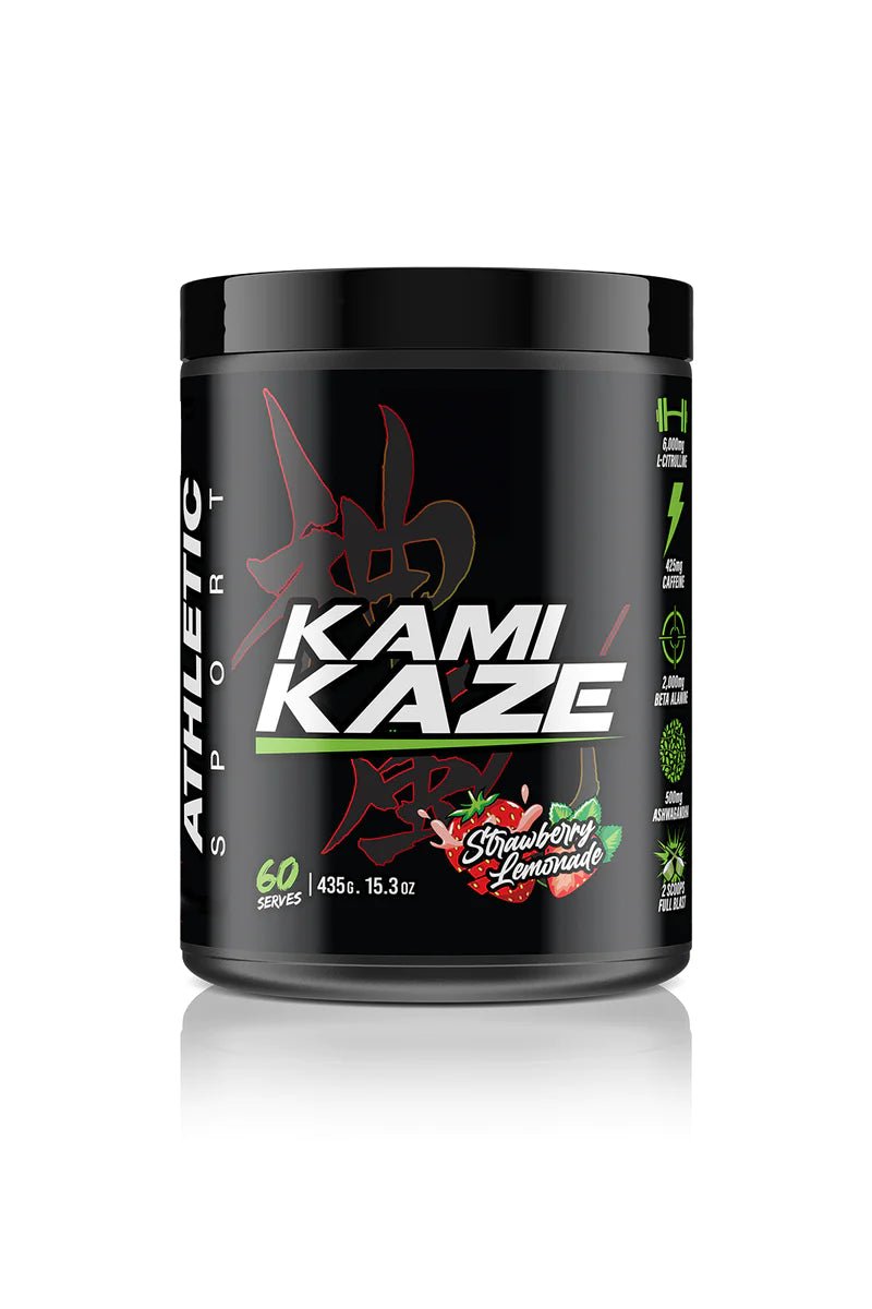 Athletic Sport - Kamikaze - Supplements - 30 Serves - Cave Sports Nutrition