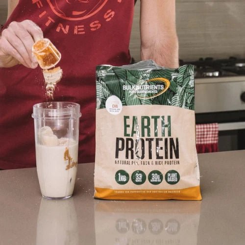 Bulk Nutrients - Earth Protein Vegan Protein - Supplements - 33 Serves - Cave Sports Nutrition