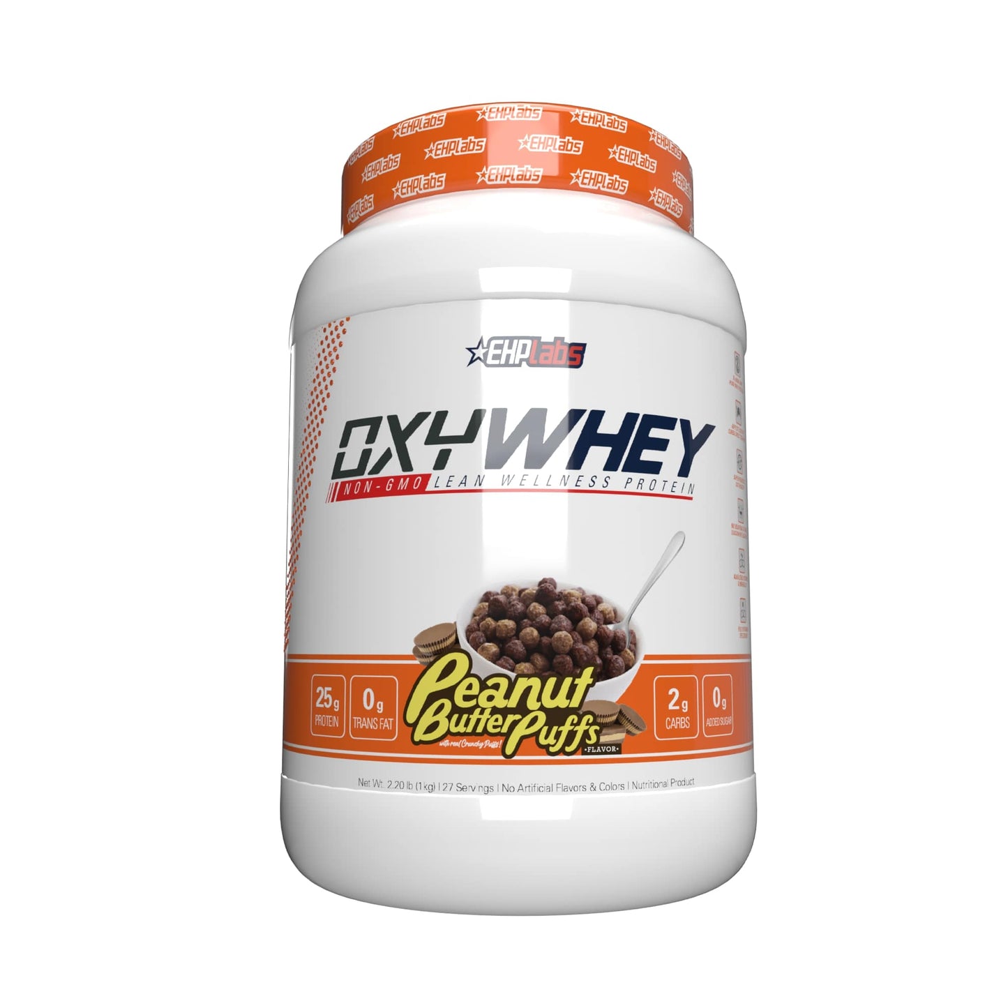 EHP Labs - OxyWhey - Supplements - Peanut Butter Puffs - Cave Sports Nutrition