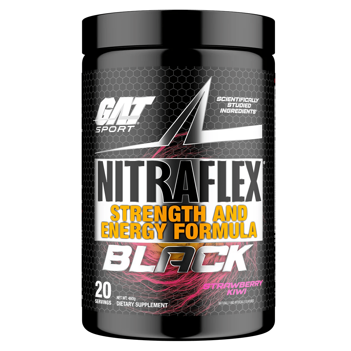 GAT Sport - Nitraflex Black - Supplements - 20 Serves - Cave Sports Nutrition