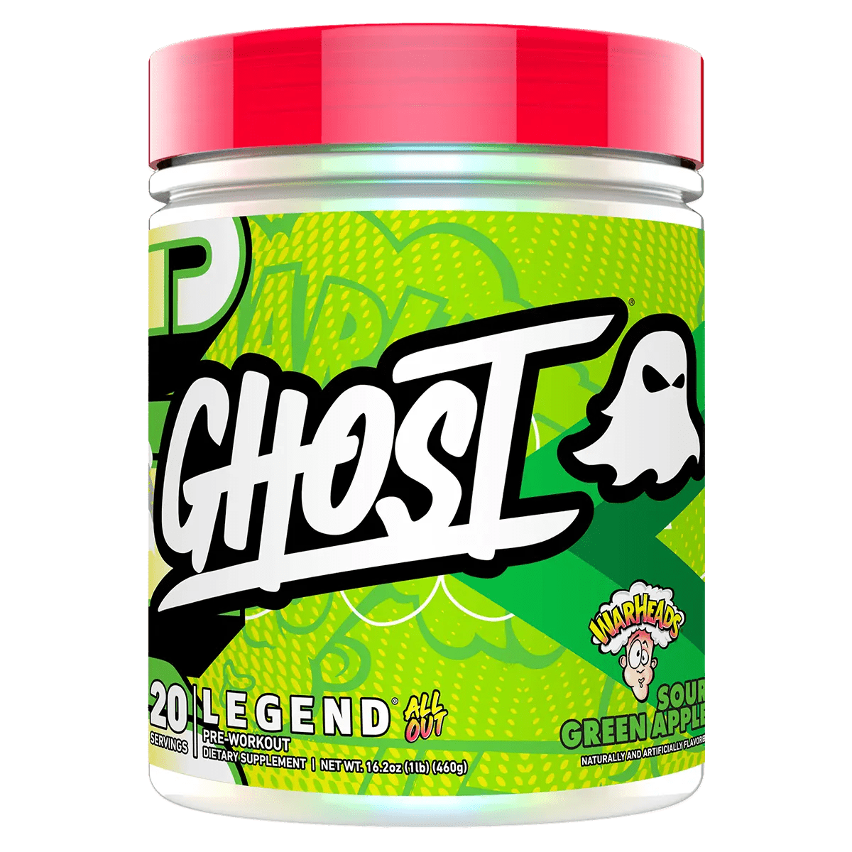 Ghost Lifestyle - Legend All Out - Supplements - 20 Serves - Cave Sports Nutrition