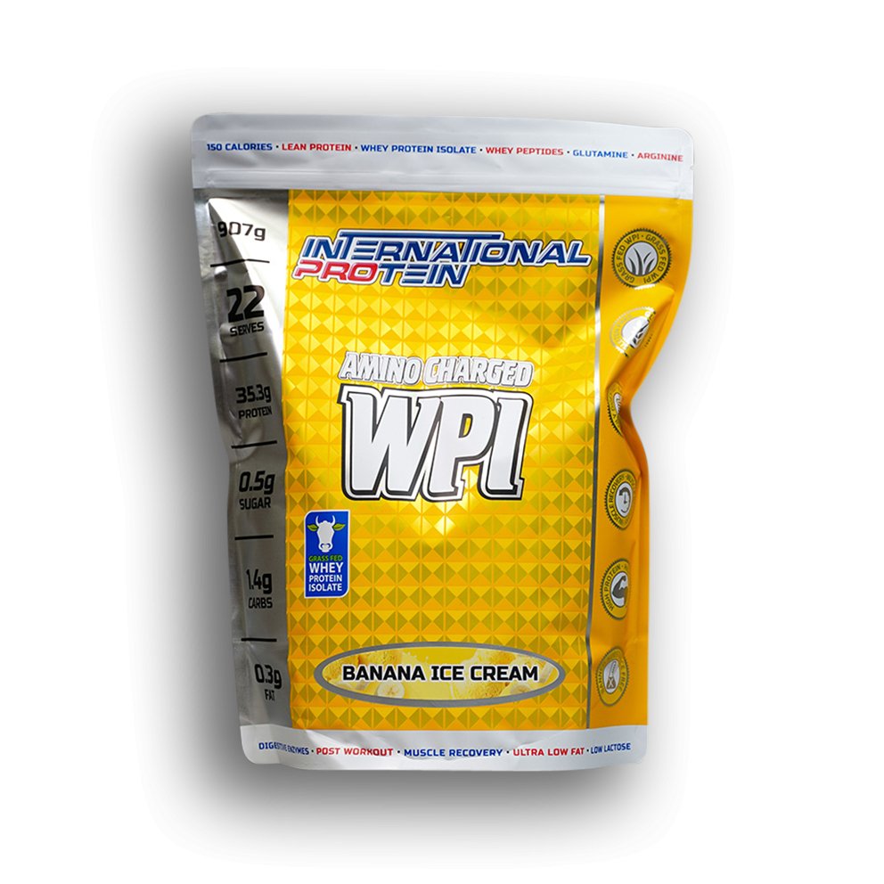 International Protein - Amino Charged Protein WPI - Supplements - 907g - Cave Sports Nutrition