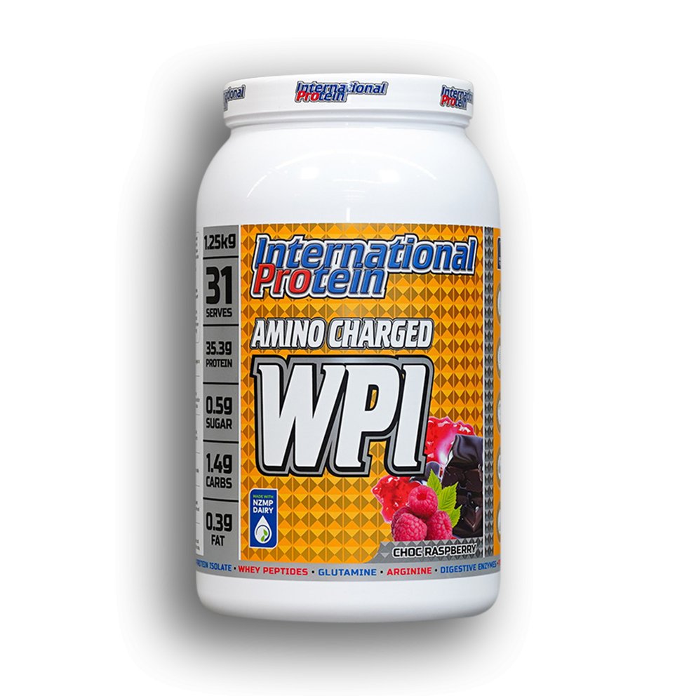 International Protein - Amino Charged Protein WPI - Supplements - 1.25kg - Cave Sports Nutrition