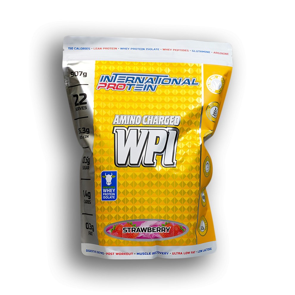 International Protein - Amino Charged Protein WPI - Supplements - 907g - Cave Sports Nutrition