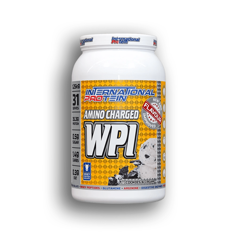 International Protein - Amino Charged Protein WPI - Supplements - 1.25kg - Cave Sports Nutrition