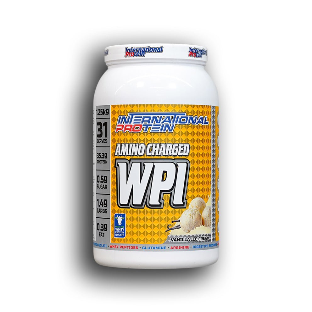International Protein - Amino Charged Protein WPI - Supplements - 1.25kg - Cave Sports Nutrition