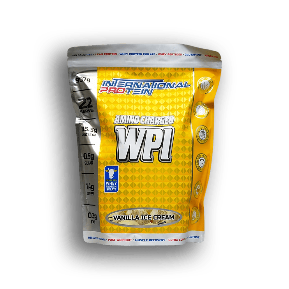 International Protein - Amino Charged Protein WPI - Supplements - 907g - Cave Sports Nutrition