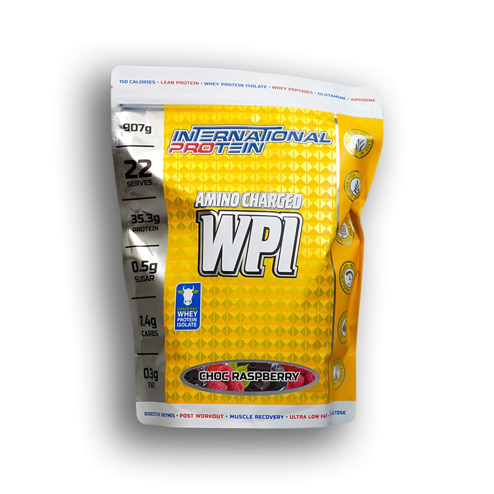 International Protein - Amino Charged Protein WPI - Supplements - 907g - Cave Sports Nutrition