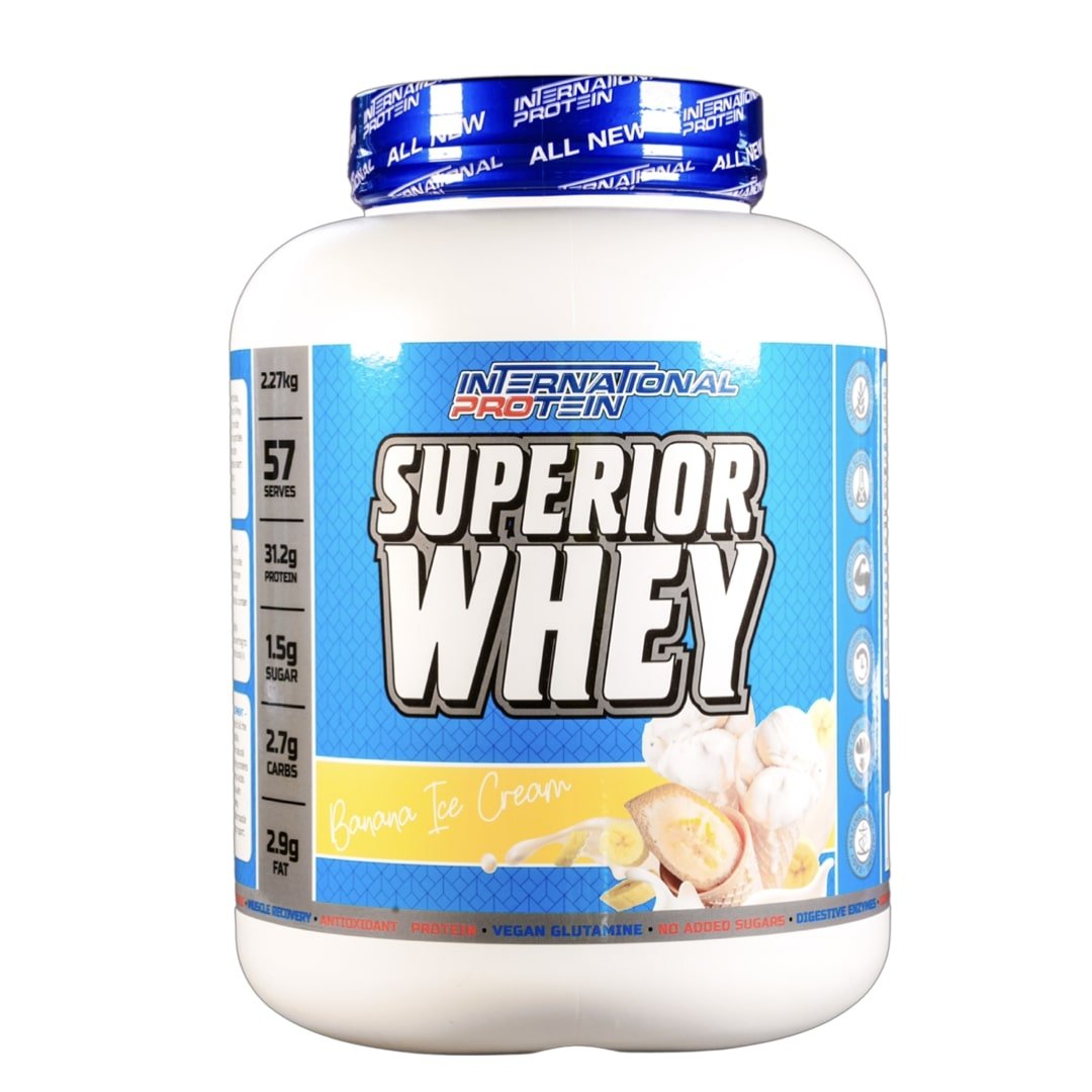 International Protein - Superior Whey - Supplements - 57 Serves - Cave Sports Nutrition