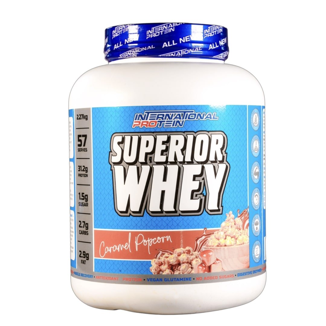 International Protein - Superior Whey - Supplements - 57 Serves - Cave Sports Nutrition