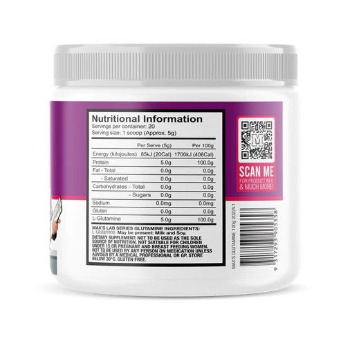 L-Glutamine by MAX'S - image 2