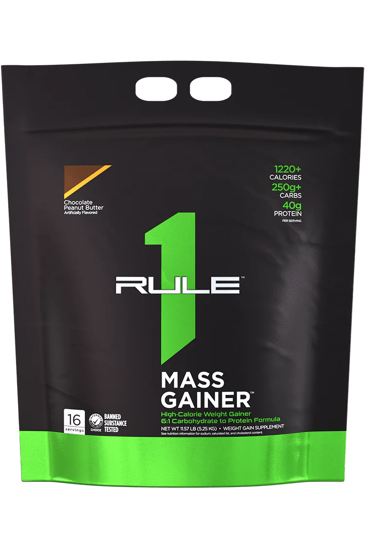 Rule1 Proteins - R1 Mass Gainer - Supplements - 16 Serves - Cave Sports Nutrition