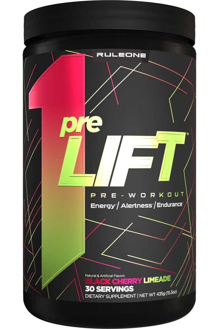 Rule1 Proteins - R1 Pre Lift - Supplements - 30 Serves - Cave Sports Nutrition