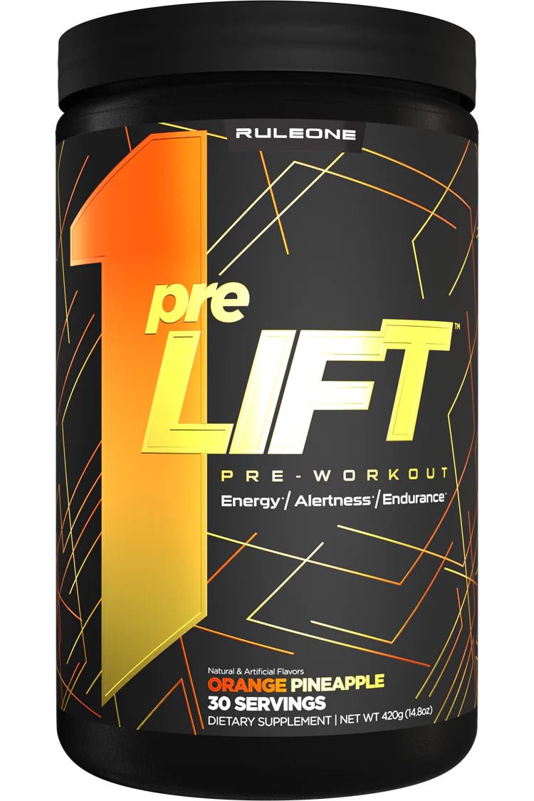 Rule1 Proteins - R1 Pre Lift - Supplements - 30 Serves - Cave Sports Nutrition