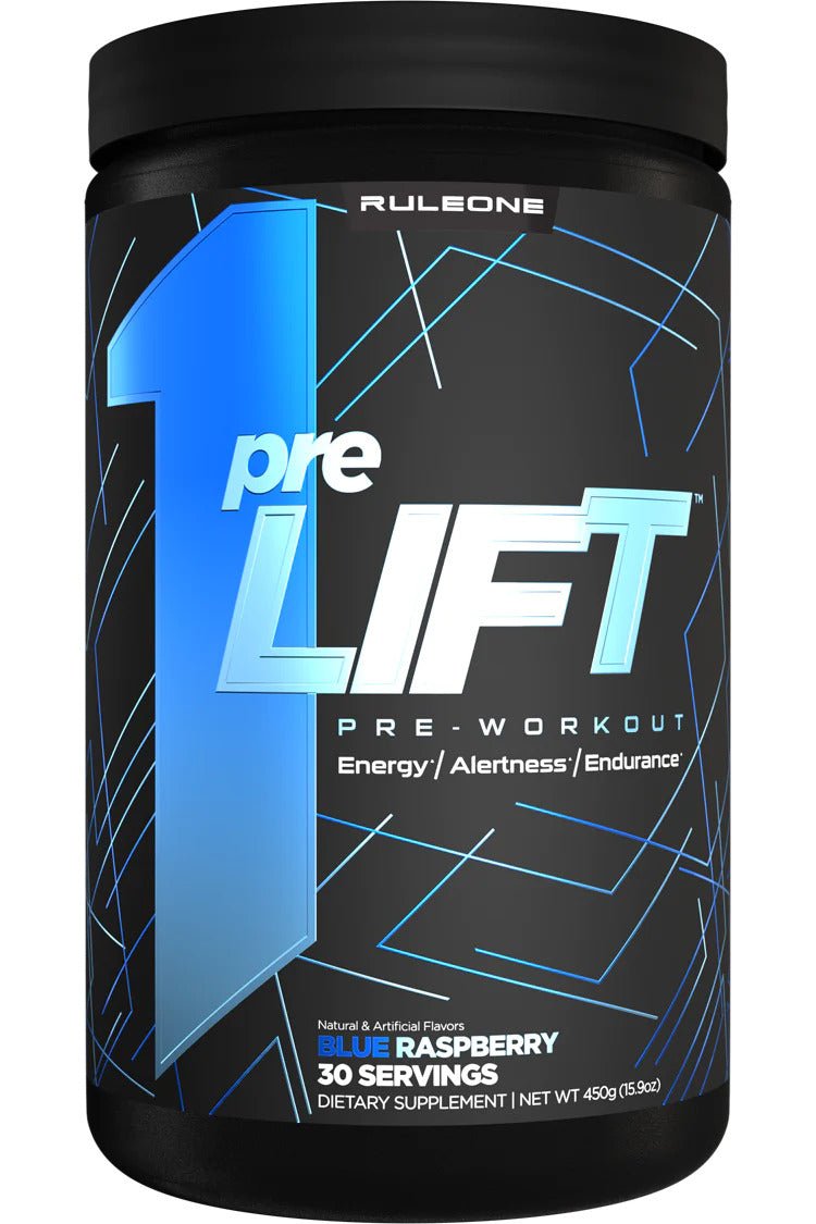 Rule1 Proteins - R1 Pre Lift - Supplements - 30 Serves - Cave Sports Nutrition