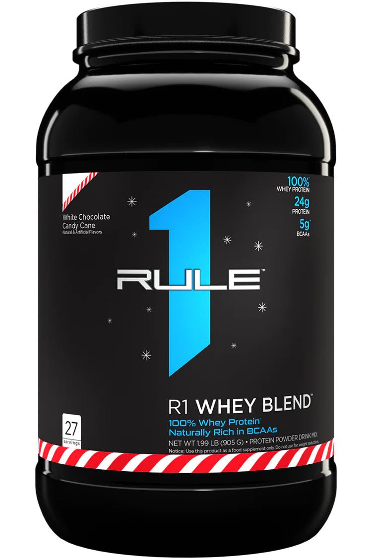 Rule1 Proteins - R1 Whey Blend Protein - Supplements - 2lb - Cave Sports Nutrition