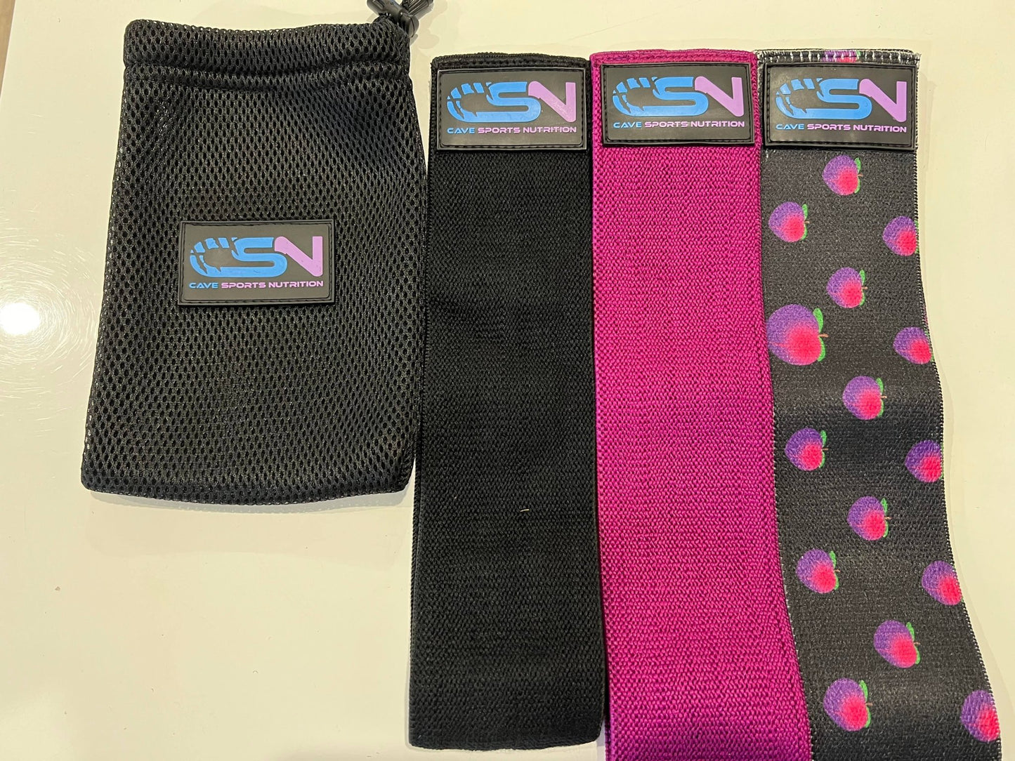 The Cave Gym - Booty Band 3 Pack - Training Accessories - Cave Sports Nutrition - Cave Sports Nutrition